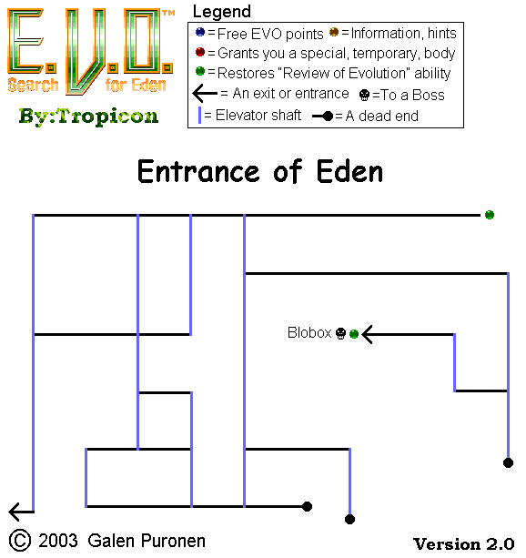 Entrance of Eden Map